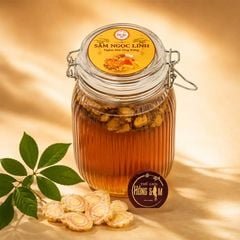 Sâm Ngọc Linh Ngâm Mật Ong Rừng Hũ 1000ml