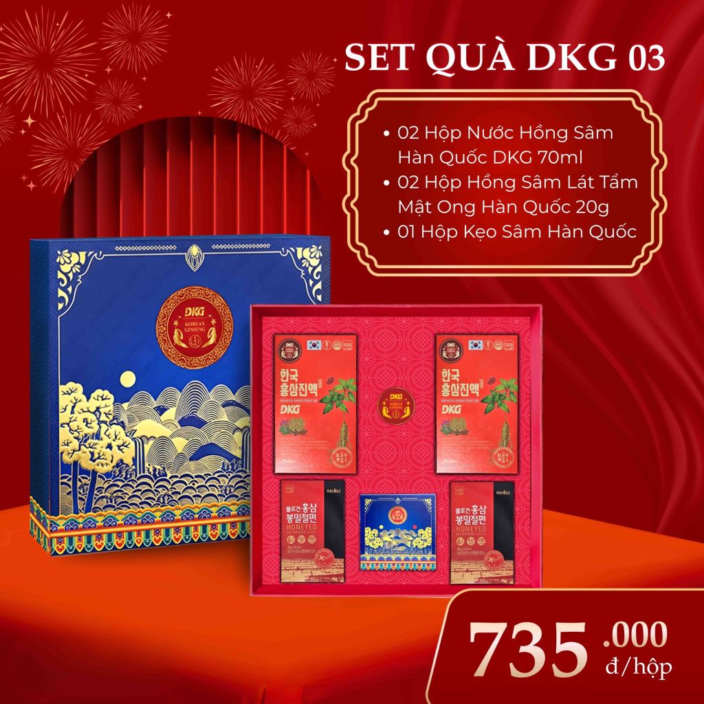 Hộp Quà Biếu Tết DKG.03 Daedong 2026