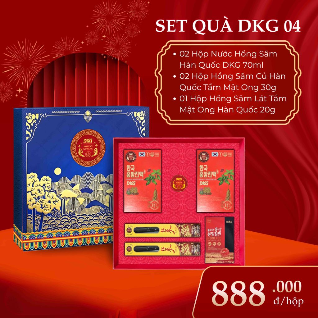 Hộp Quà Biếu Tết DKG.04 Daedong 2026