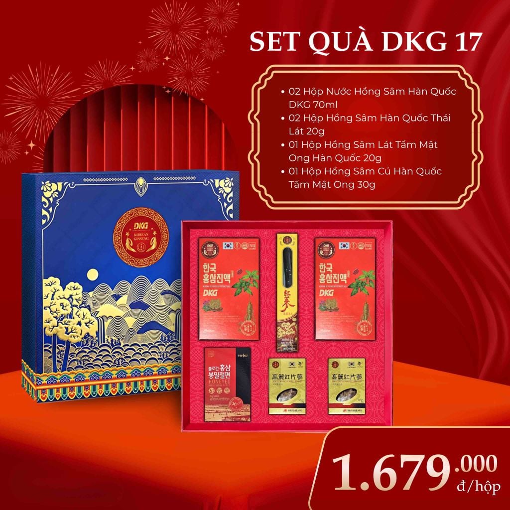 Hộp Quà Biếu Tết DKG.17 Daedong 2026