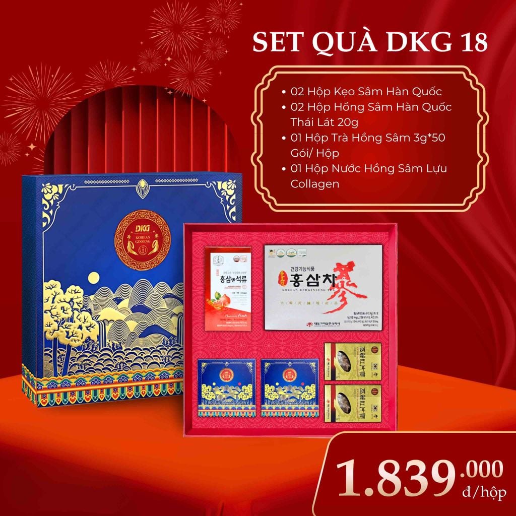 Hộp Quà Biếu Tết DKG.18 Daedong 2026