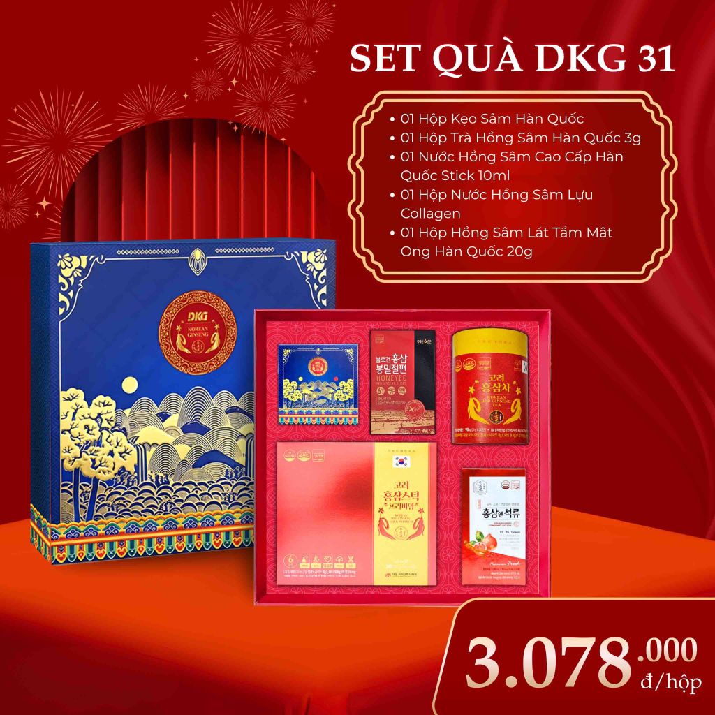 Hộp Quà Biếu Tết DKG.31 Daedong 2026