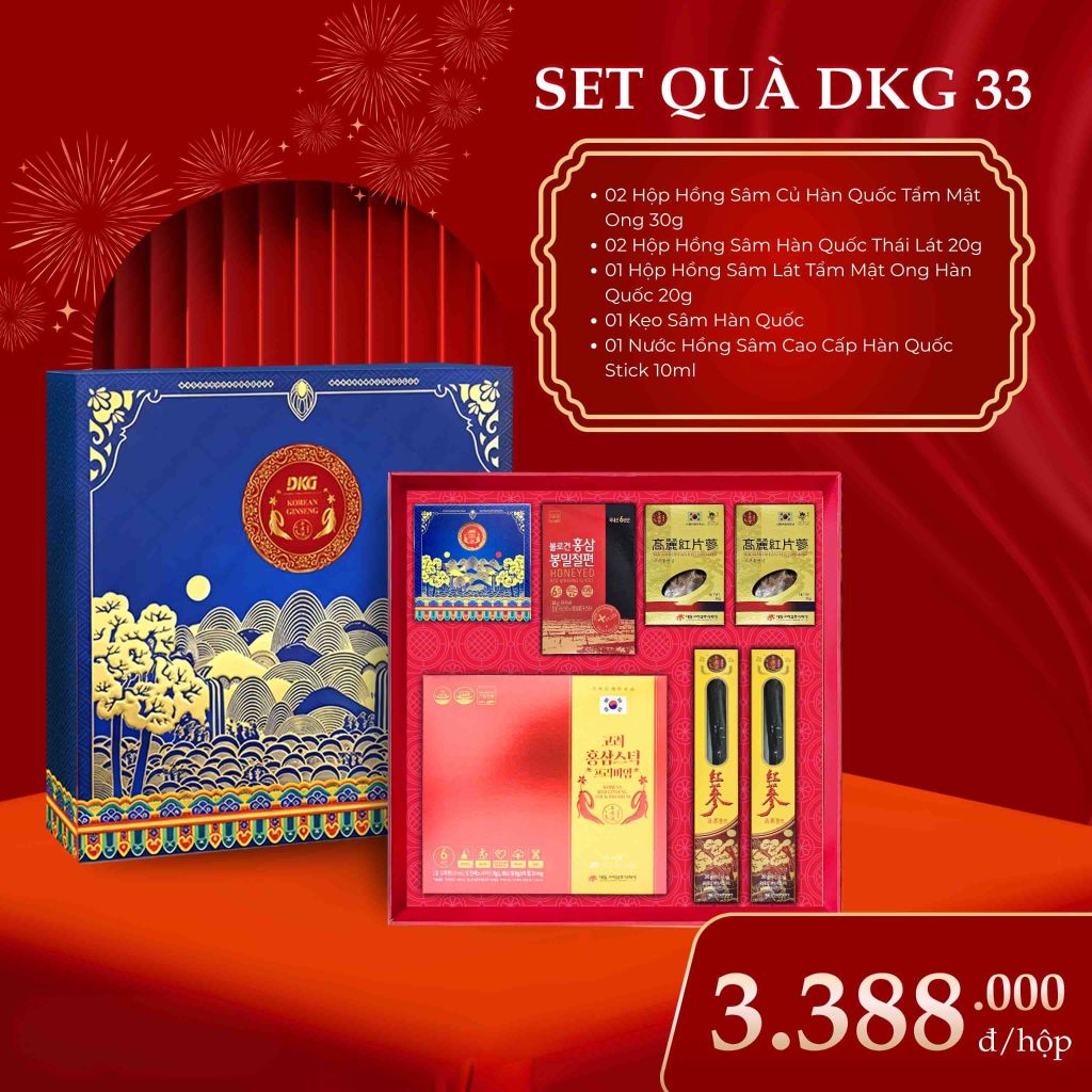 Hộp Quà Biếu Tết DKG.33 Daedong 2026
