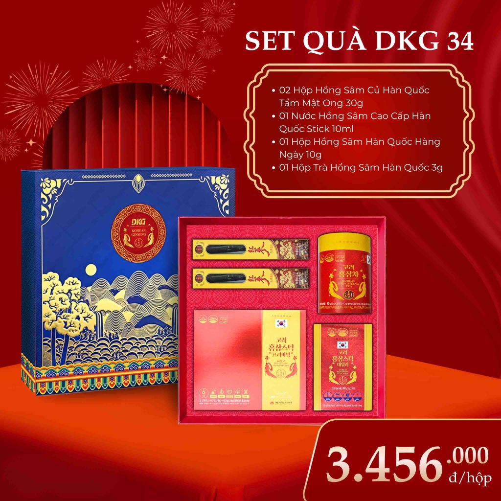 Hộp Quà Biếu Tết DKG.34 Daedong 2026