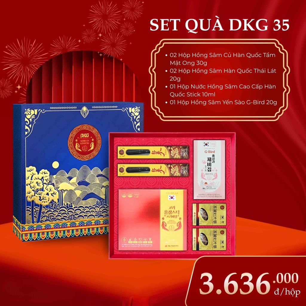 Hộp Quà Biếu Tết DKG.35 Daedong 2026