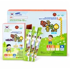 Thạch Hồng Sâm Hàn Quốc Cho Bé Daedong - Baby Korean Red Ginseng Jelly Junior 30 Gói x 20g (6-13 Tuổi)