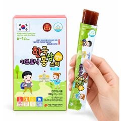 Thạch Hồng Sâm Hàn Quốc Cho Bé Daedong - Baby Korean Red Ginseng Jelly Junior 30 Gói x 20g (6-13 Tuổi)