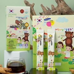 Thạch Hồng Sâm Hàn Quốc Cho Bé Daedong - Baby Korean Red Ginseng Jelly 30 Gói x 20g (2-5 Tuổi)