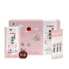 Thạch Hồng Sâm Yến Sào G-BRID Daedong Hàn Quốc Hộp 30 Gói Stick x 20g