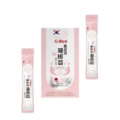 Thạch Hồng Sâm Yến Sào G-BRID Daedong Hàn Quốc Hộp 30 Gói Stick x 20g