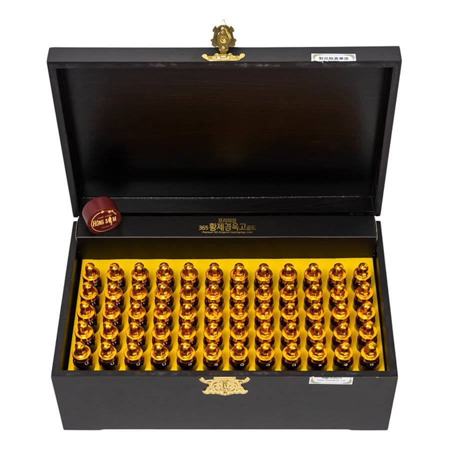 Tinh Chất Nước Đông Trùng Hạ Thảo 365 Hàn Quốc Hộp 60 Ống x 20ml (Hình Rồng)