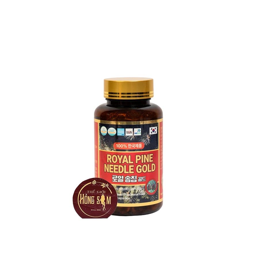 Tinh Dầu Thông Đỏ Red Pine Gold Hàn Quốc Lọ 100 Viên