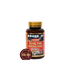 Tinh Dầu Thông Đỏ Red Pine Gold Hàn Quốc Lọ 100 Viên