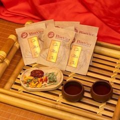 Trà Dưỡng Nhan Đông Trùng Hạ Thảo Bio Việt (An Mộc Trà) Hộp 20 Gói