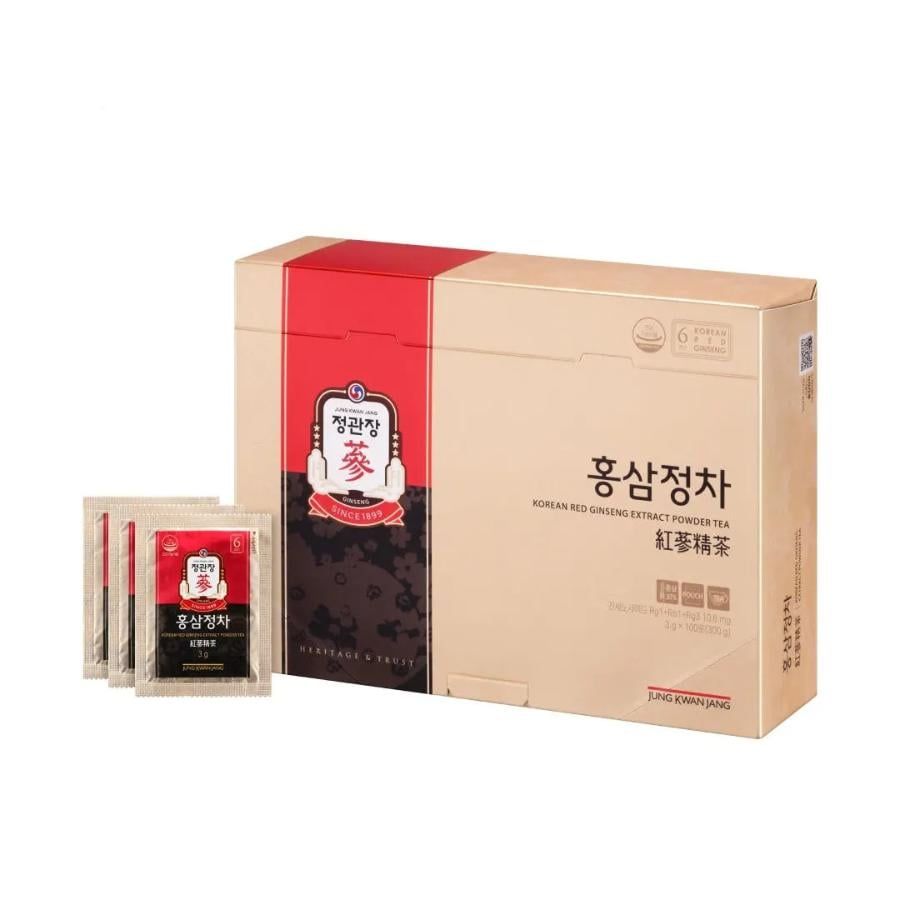 Trà Hồng Sâm KGC Chính Phủ Hàn Quốc Hộp 100 Gói x 3g