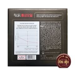 Viên Dầu Hồng Sâm KGC RXGIN 60 Viên Cho Nam Chính Hãng