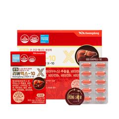 Viên uống bổ gan Hàn Quốc Kwangdong Hộp 120 viên