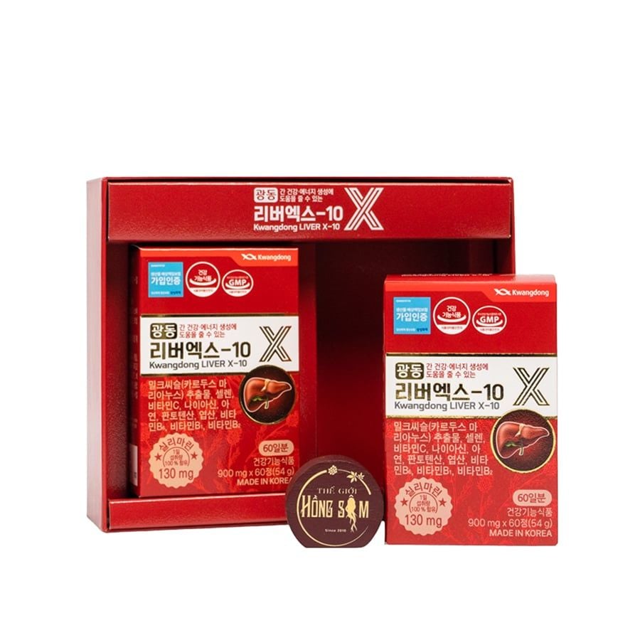 Viên uống bổ gan Hàn Quốc Kwangdong Hộp 120 viên
