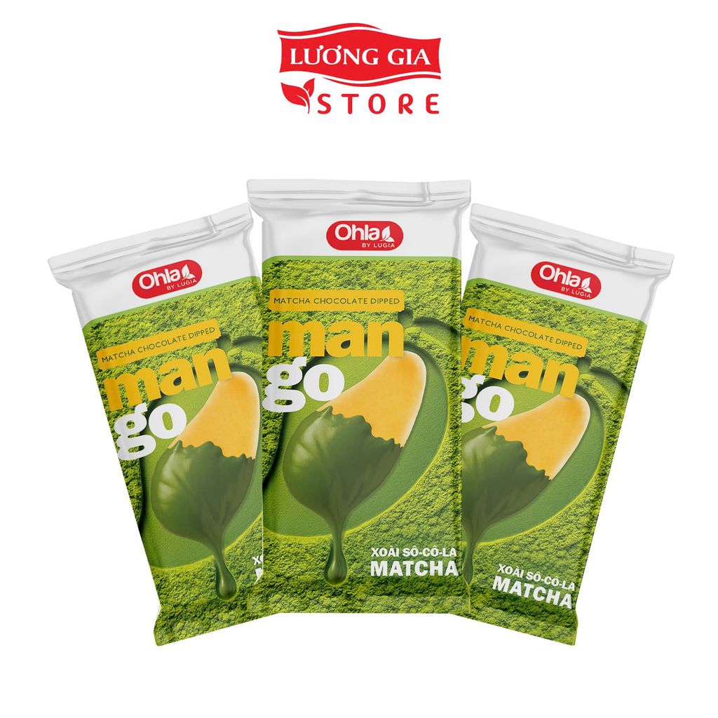 Set nón lá Xoài Sô-cô-la Matcha Ohla (5x100g)