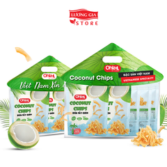 Set nón lá dừa sấy giòn Ohla (5x50g)