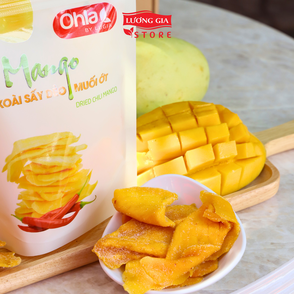 Xoài sấy dẻo muối ớt Ohla