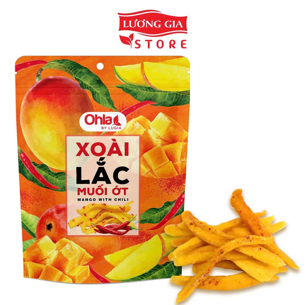 Xoài lắc muối ớt Ohla 500g