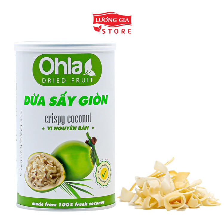 Dừa sấy giòn - 120 Gram