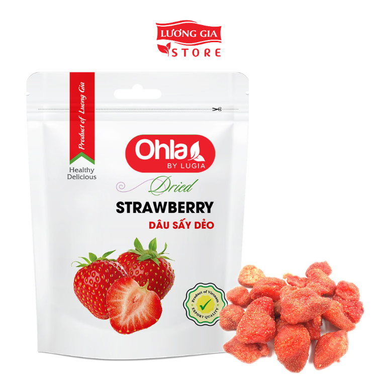 Set nón lá hương vị nhiệt đới Ohla (5x100g) ( Dâu, xoài chín, ổi, đu đủ, thanh long)