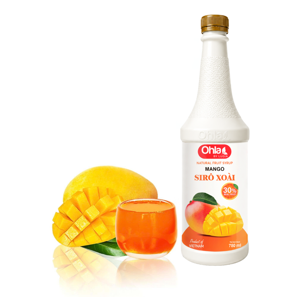 Siro Xoài 30% thịt quả chai 780ml