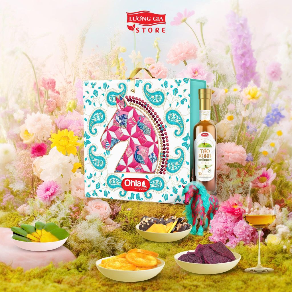 Set Quà Tết Ohla – Mã Đáo An Nhiên | Quà Tết Doanh Nghiệp Cao Cấp 2026