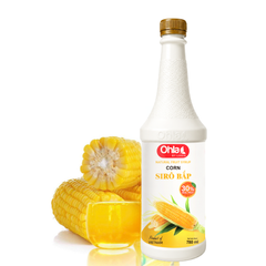 Siro Bắp 30% thịt quả chai 780ml