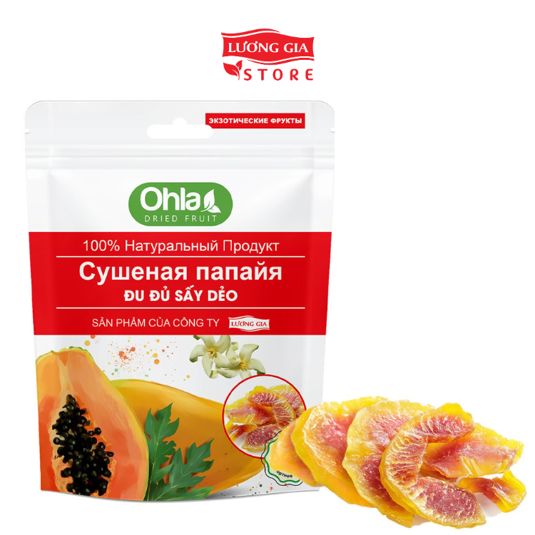 Đu đủ sấy dẻo Ohla_500g