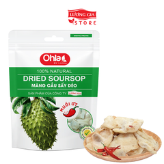 Mãng cầu sấy dẻo MUỐI ỚT Ohla_500g