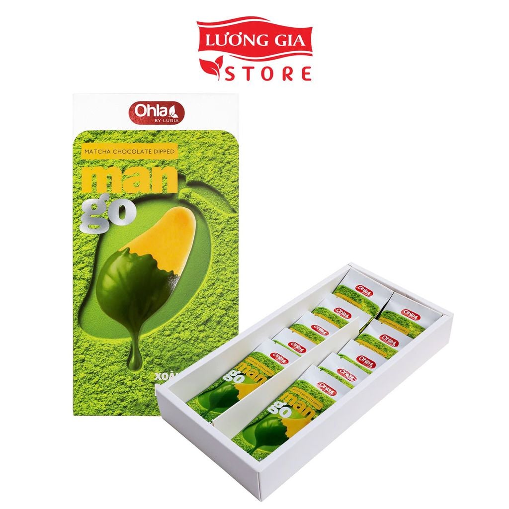Hộp xoài sô-cô-la matcha Ohla 180g