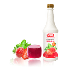 Siro Dâu 30% thịt quả chai 780ml