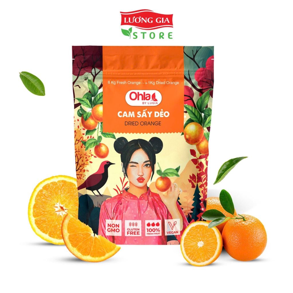 Cam sấy dẻo Ohla