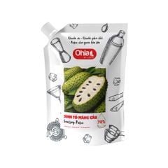 Sinh tố Mãng Cầu 70% thịt quả túi 1000ml