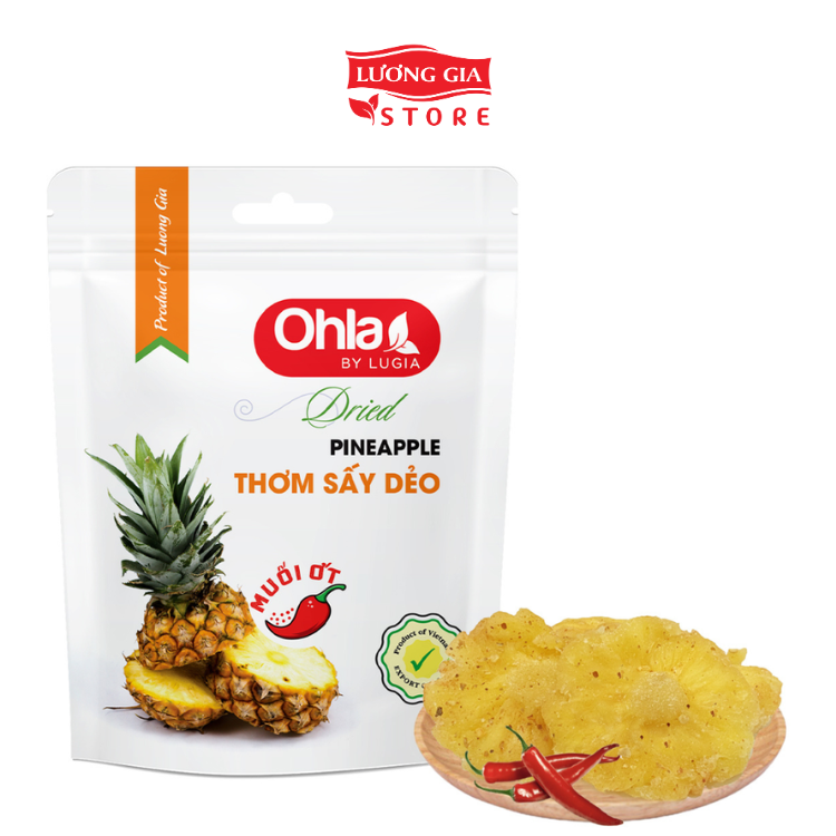 Combo Bùng Vị - Xoài cay 100g, Mãng cầu muối ớt 100g, Thơm muối ớt 100g, Ổi hồng muối ớt 100g