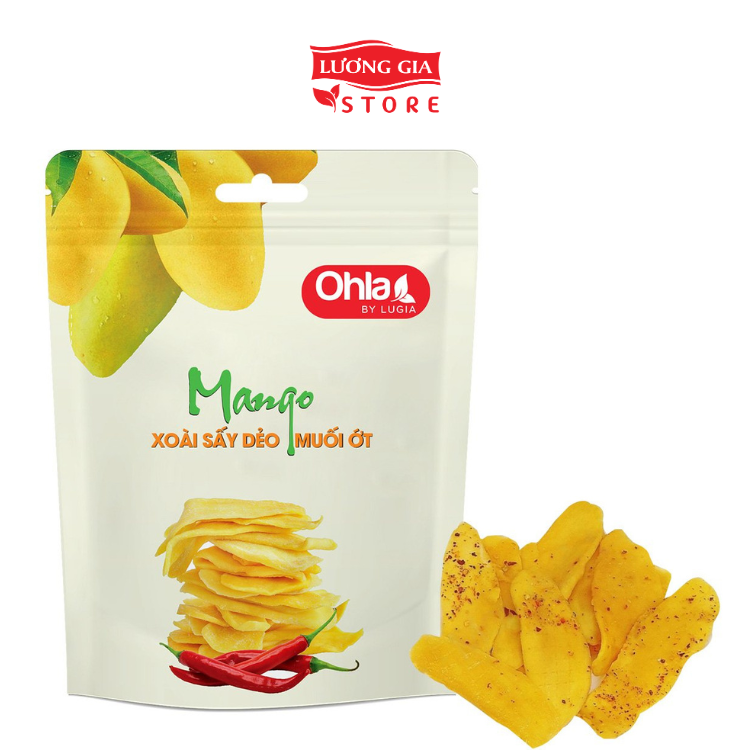 Combo siêu hời 1: 3 túi xoài 100g ( xoài sấy dẻo, xoài chín cây sấy dẻo, xoài muối ớt)