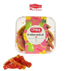 Hộp ổi hồng sấy dẻo muối ớt 200g