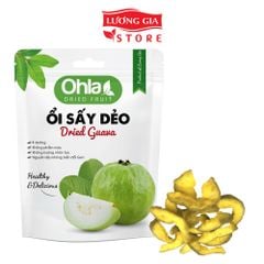 Combo Tứ vị sấy dẻo Ohla ( Xoài chín 40g, Ổi 40g, Bưởi 40g, Dâu 30g)