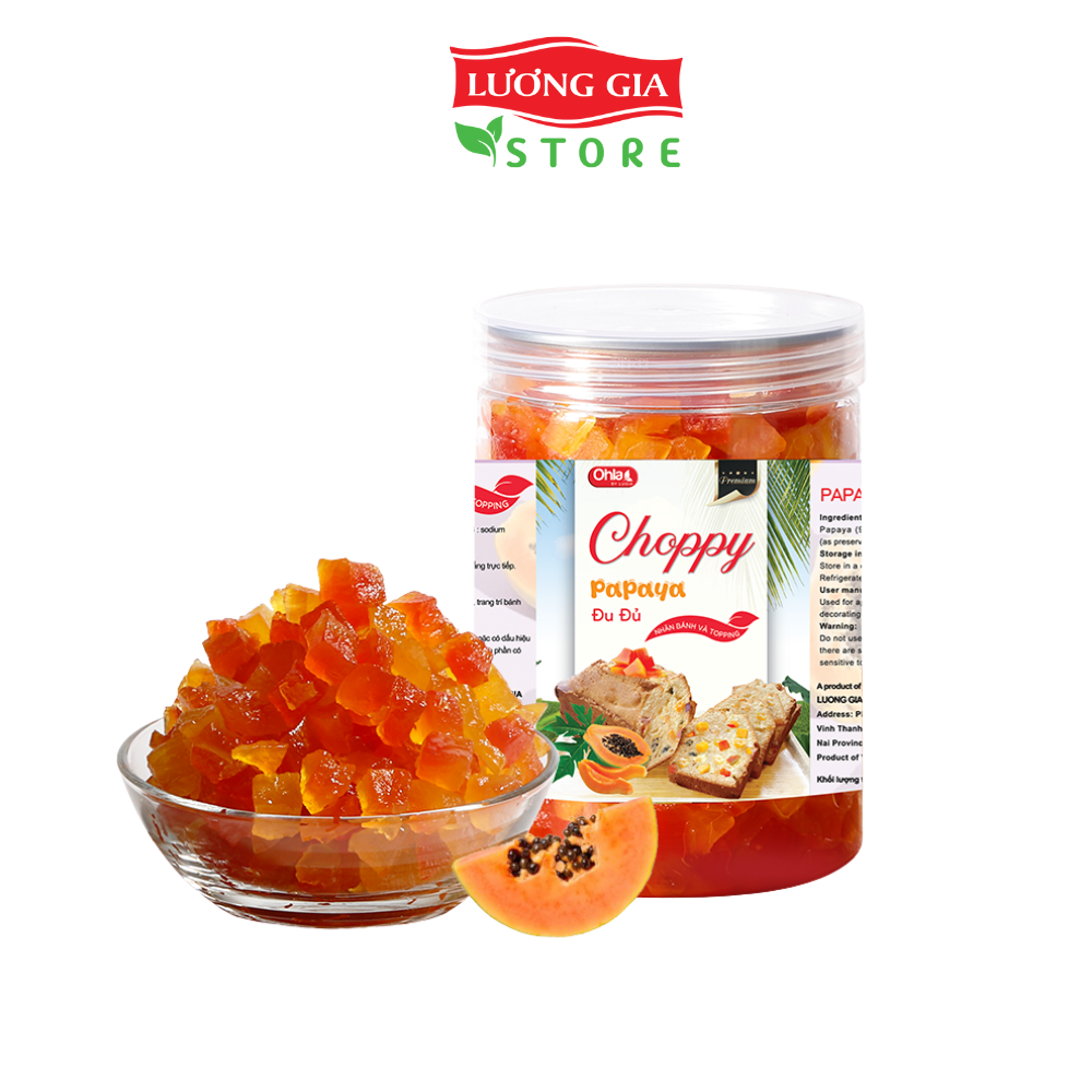 Choppy Đu Đủ Ohla 500g