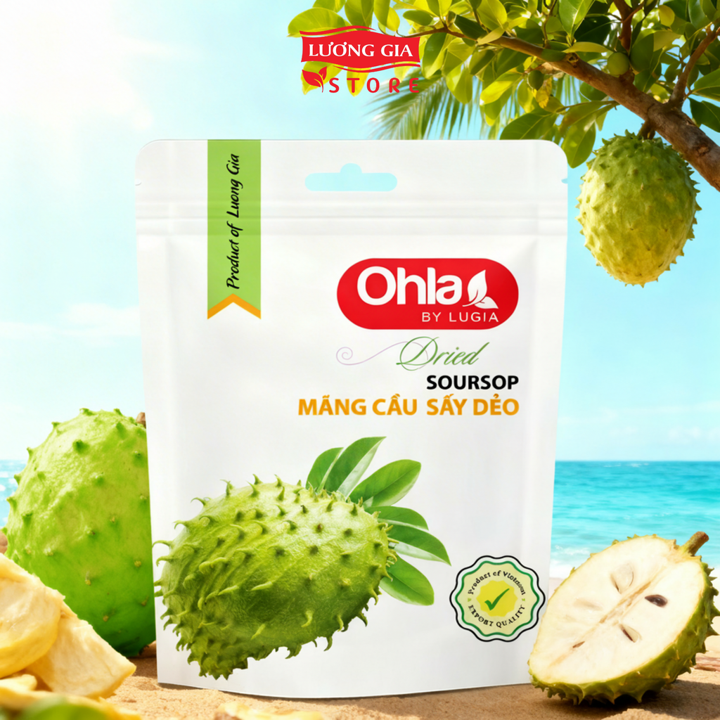Mãng cầu sấy dẻo Ohla
