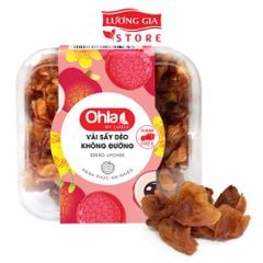 Hộp Vải sấy dẻo không đường Ohla 200g