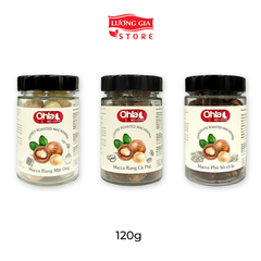 Combo siêu hời 6: macca mật ong, macca socola, macca cà phê Ohla