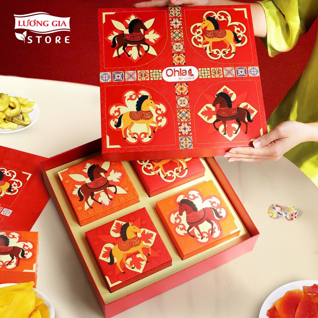 Set Quà Tết Ohla – Mã Đáo Thành Công | Quà Tết Doanh Nghiệp Cao Cấp 2026