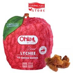 Túi trái vải sấy dẻo không đường Ohla 200g