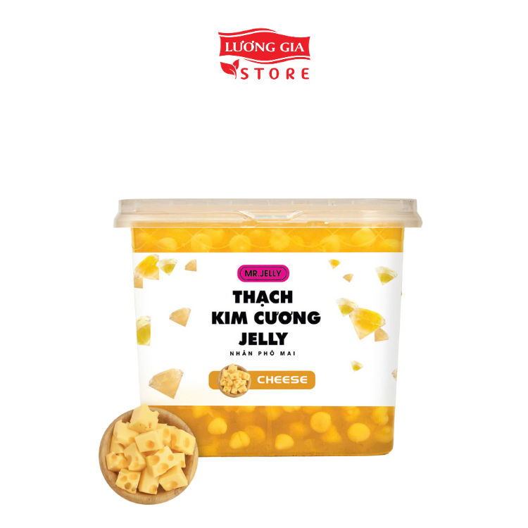 Thạch Kim Cương Nhân Cheese Jelly 2kg