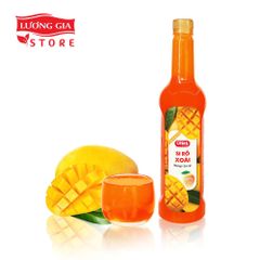 Siro Xoài Ohla 780ml (chai nhựa) - phiên bản mới 30% thịt quả