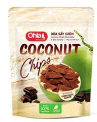 Dừa Sấy Giòn Vị Socola túi 50g